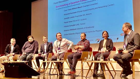 Special session on 'Benchmarking of Quantum Computing' with Zoltán Zimborás and Frank Wilhelm-Mauch