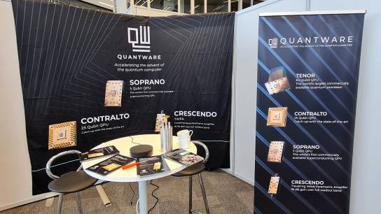 QuantWare booth
